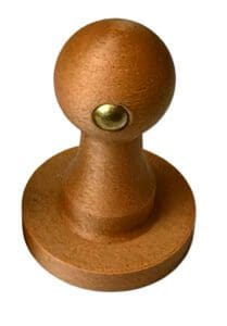 Pečiatka Brown z kompozitného materiálu – priemer 4 cm