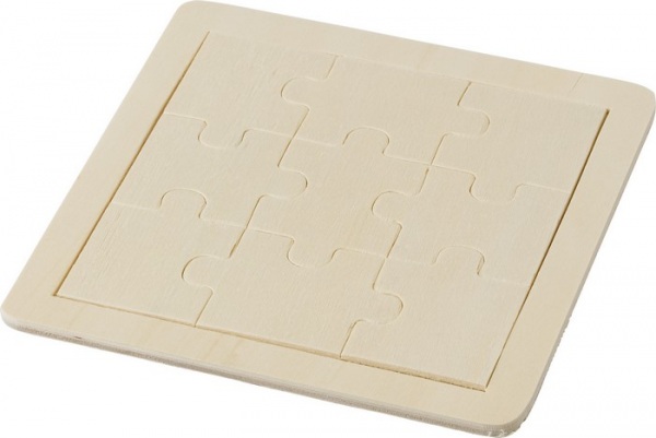 Drevené deväťdielne puzzle, wood – Obrázok 2