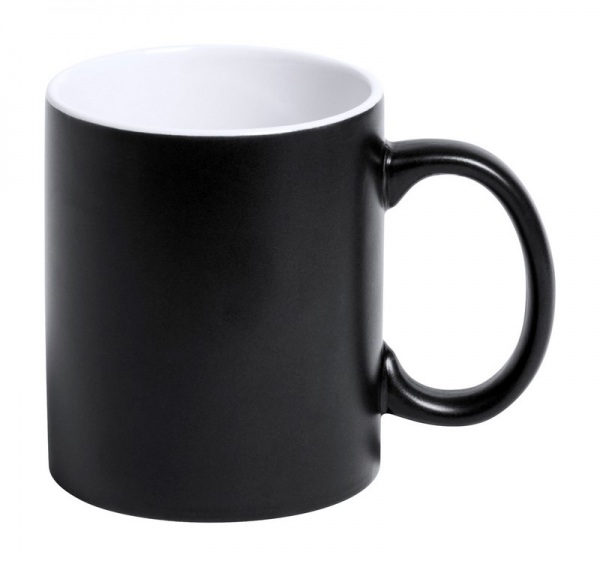 Hrnček pre laser, 350ml , black/white – Obrázok 2