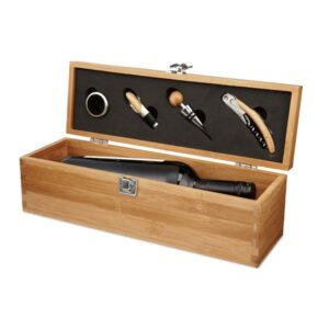 Darčeková sada na víno, wood – P362.078