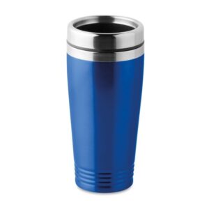 Cestovný pohár, dvojstenný (400 ml), Royal blue – P813.628