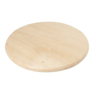 Guľatá doska na krájanie (22 cm), natural – P343.103