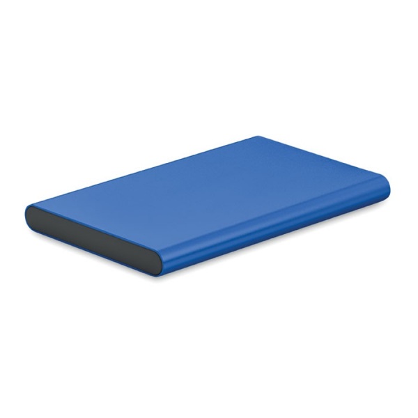 Hliníková powerbanka 4000 mAh, royal – P461.943 – detail 1