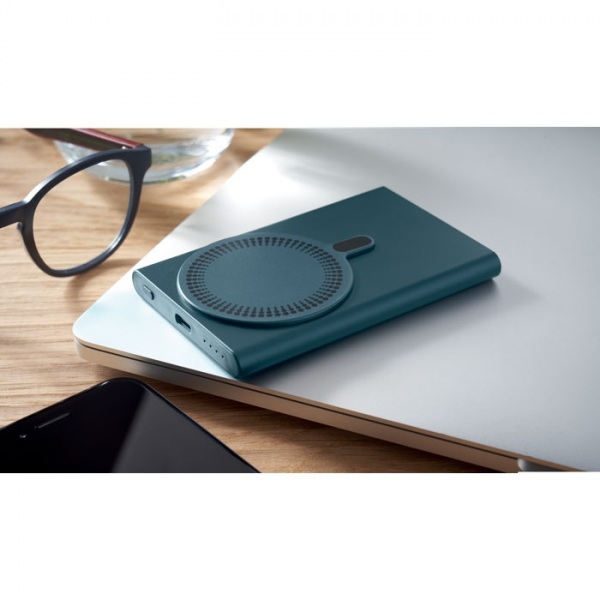 Magnetická powerbanka 5000mAh/15W, Blue – P462.968 – detail 5