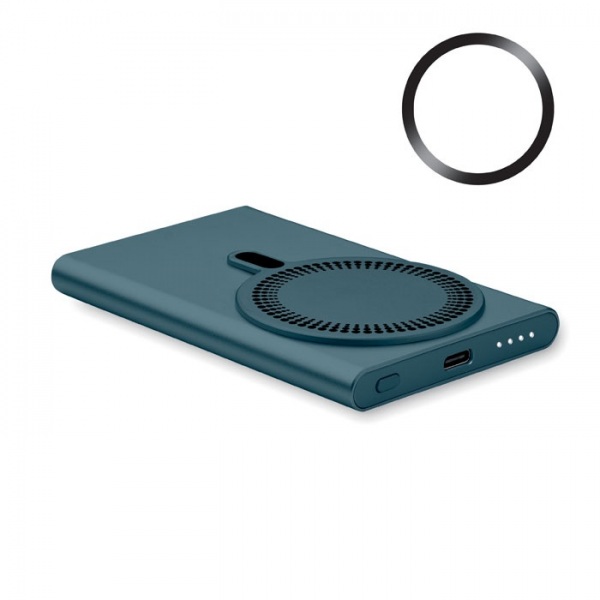 Magnetická powerbanka 5000mAh/15W, Blue – P462.968