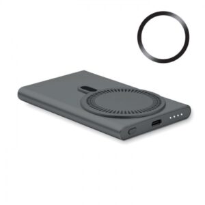Magnetická powerbanka 5000mAh/15W, titanium – P462.970