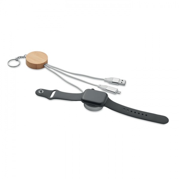 Nabíjacie káble 4v1, 60W, white – P462.976 – detail 1