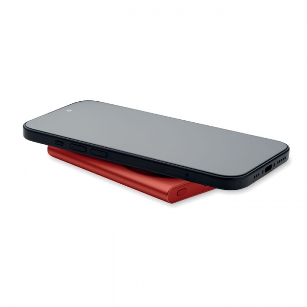 Magnetická powerbanka 5000mAh/15W, Burgundy – P463.916 – detail 1