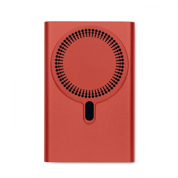 Magnetická powerbanka 5000mAh/15W, Burgundy – P463.916 – detail 2