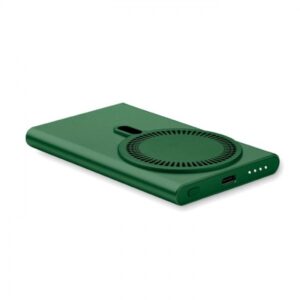 Magnetická powerbanka 5000mAh/15W, dark green – P463.917