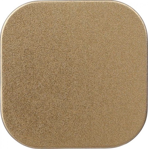 Kovová metalická sviečka, gold – P815.341