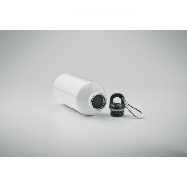Fľaša 500 ml z recyklovaného nerezu, white – P817.795 – detail 1