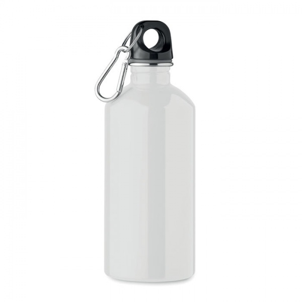 Fľaša 500 ml z recyklovaného nerezu, white – P817.795