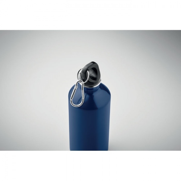 Fľaša 500 ml z recyklovaného nerezu, french navy – P817.800 – detail 1
