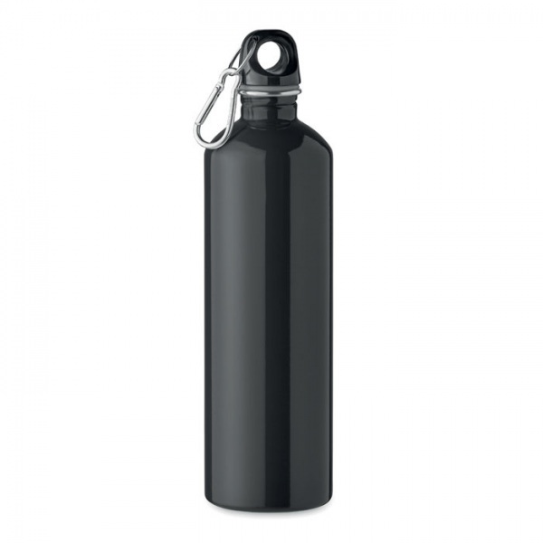 Fľaša 750 ml z recyklovaného nerezu, Black – P817.801