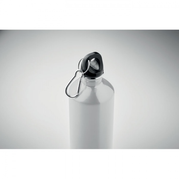 Fľaša 750 ml z recyklovaného nerezu, white – P817.804 – detail 2