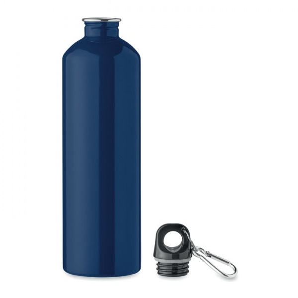 Fľaša 750 ml z recyklovaného nerezu, french navy – P817.809 – detail 2