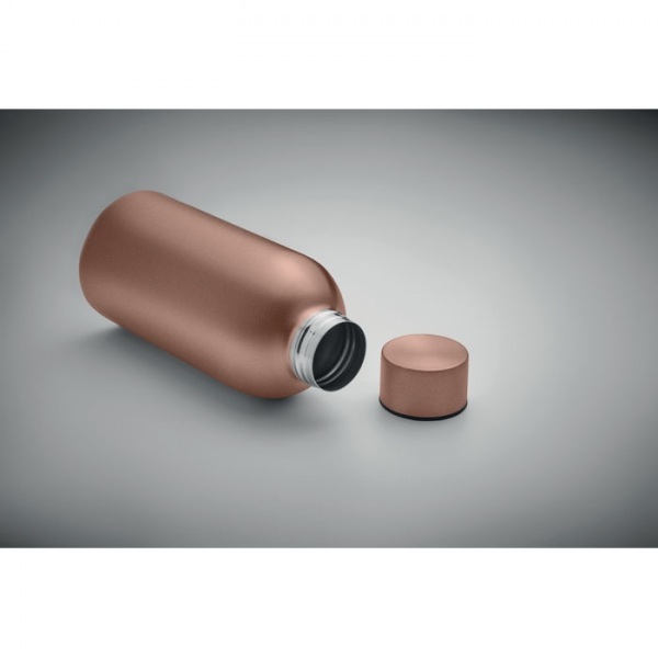 Fľaša z recyklovaného nerezu 500 ml, Copper – P818.817 – detail 3