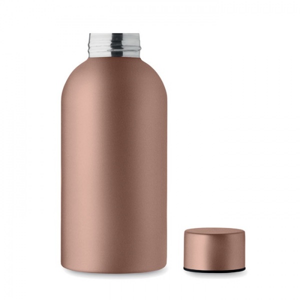 Fľaša z recyklovaného nerezu 500 ml, Copper – P818.817 – detail 4