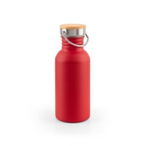 Jednostenná nerezová fľaša (580 ml), Red – P819.169
