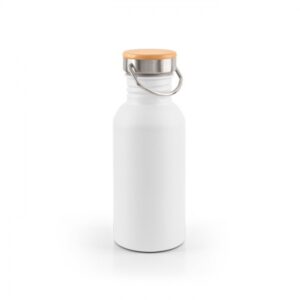 Jednostenná nerezová fľaša (580 ml), white – P819.170