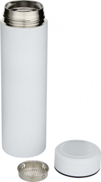 Termoska TAYLOR (450 ml) s čajovým sitkom, white – P819.381 – detail 1