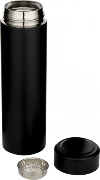 Termoska TAYLOR (450 ml) s čajovým sitkom, Black – P819.385 – detail 1