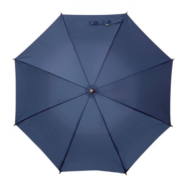 Manuálny bambusový RPET dáždnik (103 cm), dark blue – P931.567 – detail 2