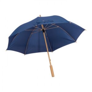 Manuálny bambusový RPET dáždnik (103 cm), dark blue – P931.567