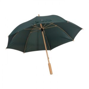 Manuálny bambusový RPET dáždnik (103 cm), dark green – P931.568
