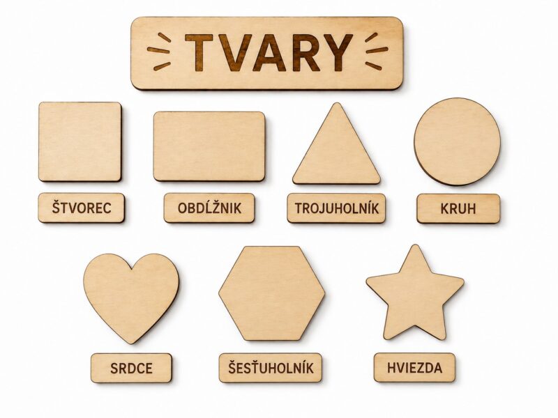Drevená magnetka s vlastným motívom