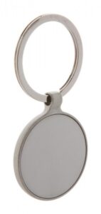 Kovový prívesok na kľúče, Grey – P211.184