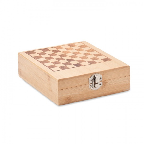 Vínová sada a šachy, wood – Obrázok 3