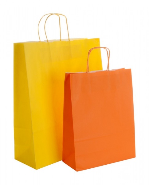 Papierová taška, Orange – Obrázok 2