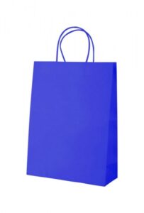 Papierová taška, Blue